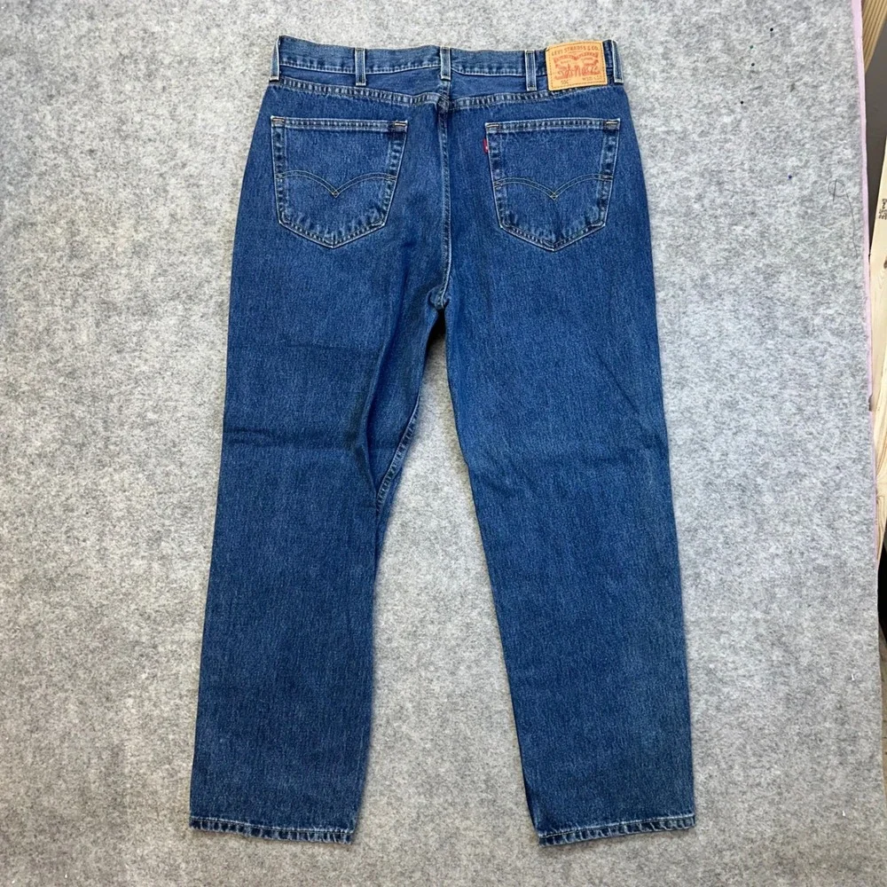 Lot of 3 Levi's 550 Relaxed Fit Jeans Mens 38x32 Blue Medium Wash Work Pants
